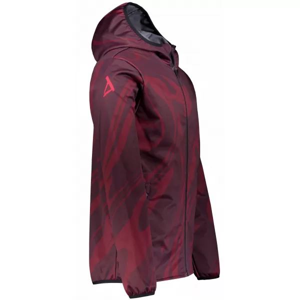  Moška vrhunska softshell jakna ALTISPORT VOJ/ALM072JACK01 VINO/RDEČA 