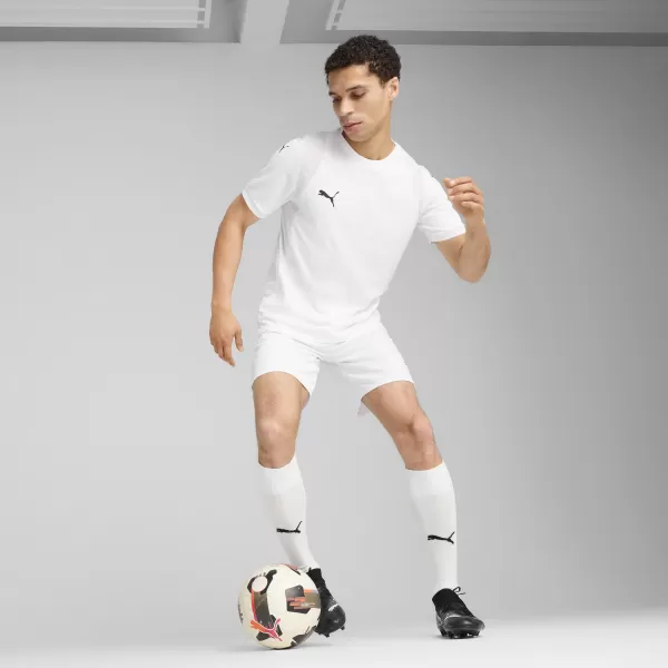  Moške kratke hlače PUMA TEAMCUP SHORTS 706275-04 PUMA BELA/PUMA ČRNA 