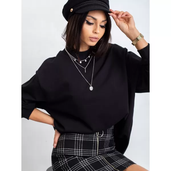  Ženski pulover BASIC FEEL GOOD RV-BL-5185.82P NOIR 