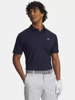 Moška majica s kratkimi rokavi UNDER ARMOUR T2G PIQUE POLO 6012303-410 MODRA