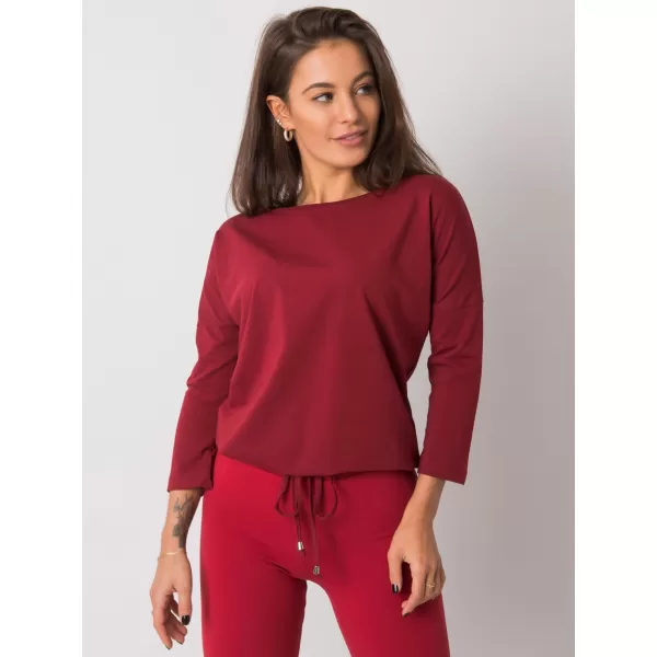  Ženska bluza BASIC FEEL GOOD RV-BZ-4691.43P BORDO 