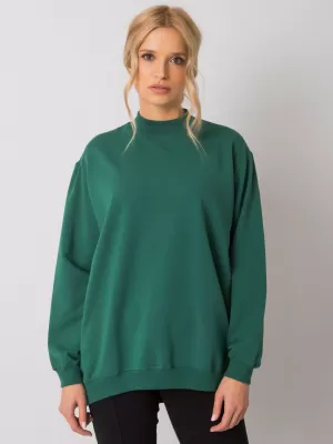 Ženski pulover BASIC FEEL GOOD RV-BL-5185.90P TEMNO ZELENA