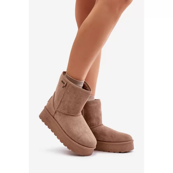  Ženski čevlji BIG STAR OO274A097 BEIGE Big Star Shoes 