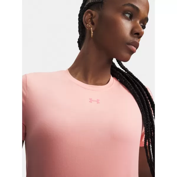  Ženska majica s kratkimi rokavi UNDER ARMOUR UA VANISH SS 6010870-603 ROZA 