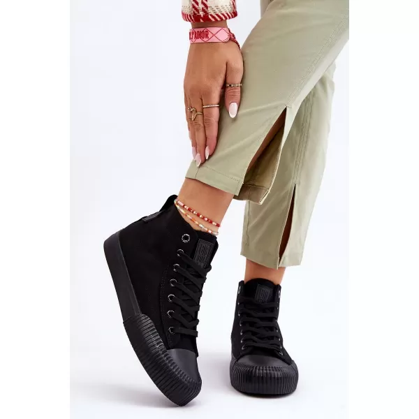  Ženske superge BIG STAR LL274444 BLACK Big Star Shoes 