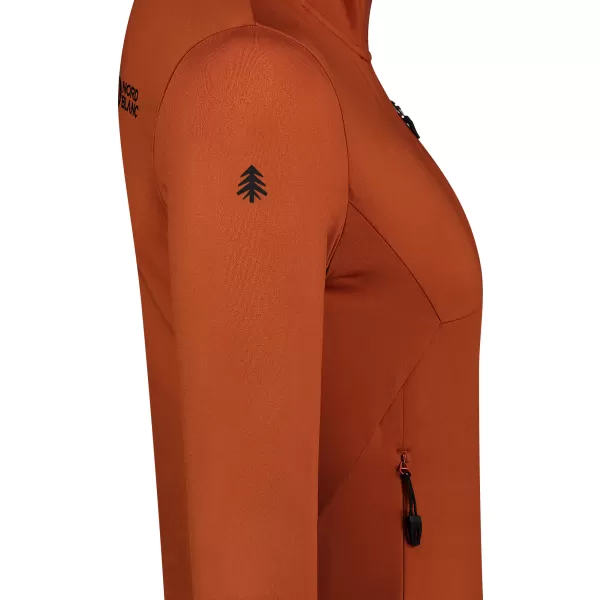  Ženski powerfleece pulover NORDBLANC SEDGE NBWFL8291 RJAVA 