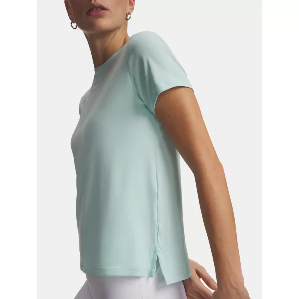  Ženska majica s kratkimi rokavi UNDER ARMOUR UA VANISH SS 6010870-703 ZELENA 