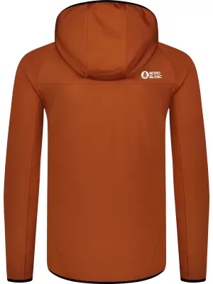 Moški powerfleece pulover NORDBLANC CREEK NBWFM8280 RJAVA