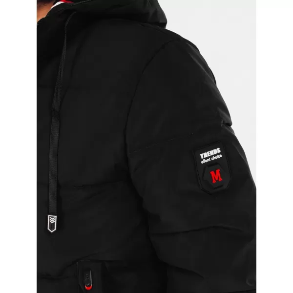  Moška jakna DSTREET TX5087 ČRNA 