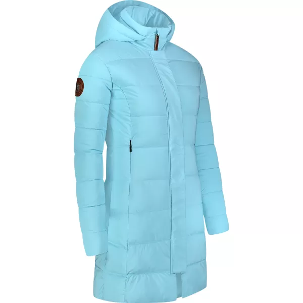  Ženski zimski plašč NORDBLANC CATERPILLAR NBWJL8273 SVETLO MODRA 