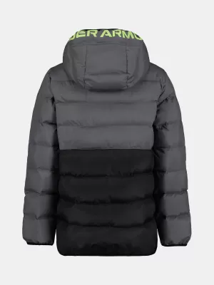 Fantovska jakna UNDER ARMOUR UA PRONTO COLORBLOCK PUFFER JACKET UJFIM09F-021 SIVA