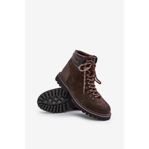  Moški čevlji BIG STAR OO174644 BROWN/BEIGE Big Star Shoes 