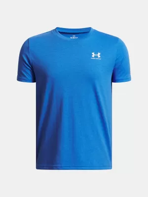 Fantovska majica s kratkimi rokavi UNDER ARMOUR UA B SPORTSTYLE LC SS 1389962-402 MODRA
