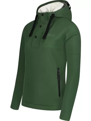 Ženska softshell jakna NORDBLANC SHOAL NBSSL8341 ZELENA