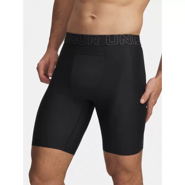  Moške boksarice UNDER ARMOUR PERFORMANCE POUCH - SOLID 9IN - 2 6012561-001 ČRNA 