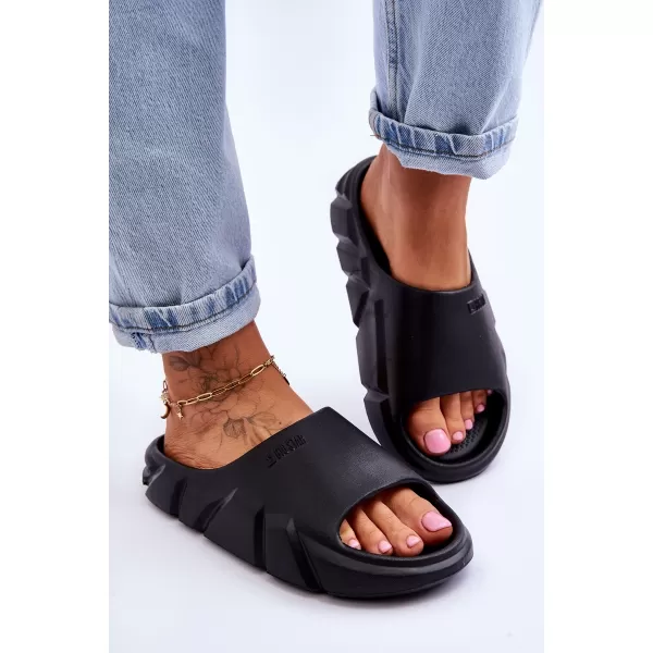  Ženski natikači BIG STAR LL274594 BLACK Big Star Shoes 