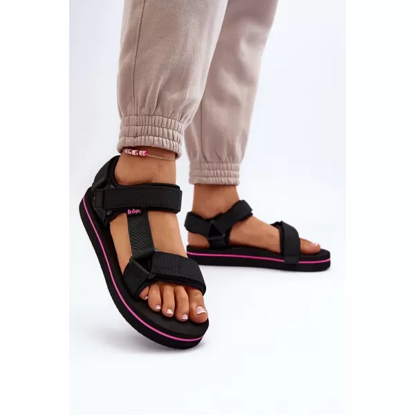  Ženske sandale LEE COOPER LCW-24-05-2751L ČRNA 
