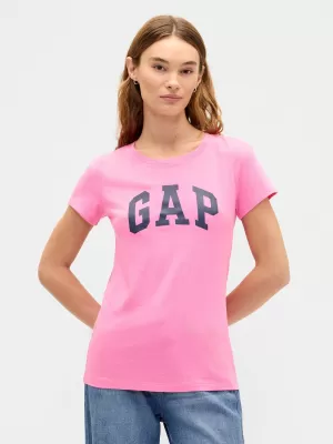 Ženska majica s kratkimi rokavi GAP LOGO TEE 843334-03 LJUBEZENSKO PISMO