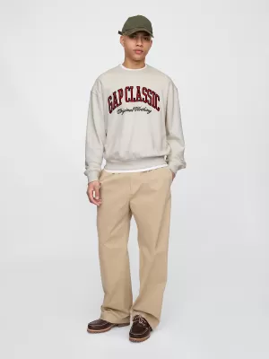 Moški pulover GAP CLASSIC LOGO SWEATSHIRT 744748-00 CARLOV KAMEN