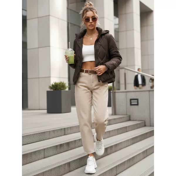  Ženska jakna DSTREET TY5670 RJAVA 