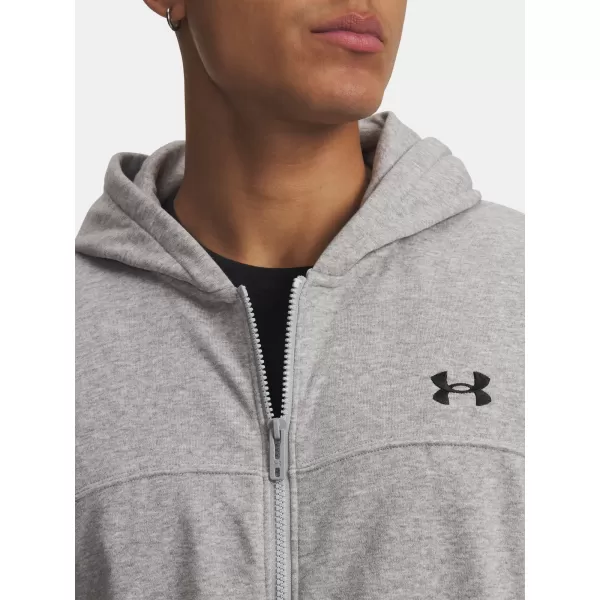  Moški pulover UNDER ARMOUR RIVAL LW FZ 6009346-011 SIVA 