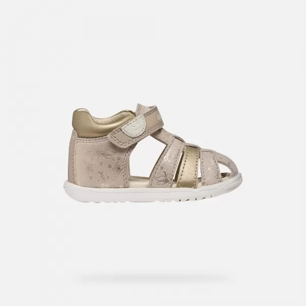  Prvi koraki deklet GEOX SANDAL MACCHIA B254WB007NFC8560 BEŽ 