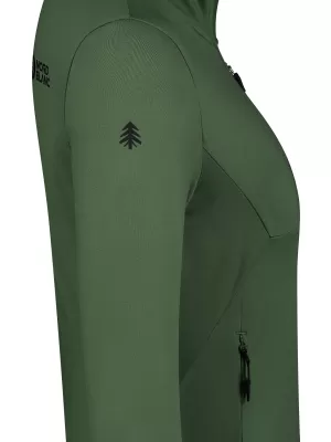 Ženski powerfleece pulover NORDBLANC SEDGE NBWFL8291 ZELENA