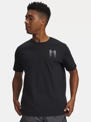 Moška majica s kratkimi rokavi UNDER ARMOUR M BLUR LOGO SS 6009245-001 ČRNA