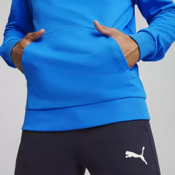  Moški pulover PUMA TEAMGOAL CASUALS HOODY 658618_02 IGNITE BLUE/ IGNITE BLUE/PUMA WHITE 