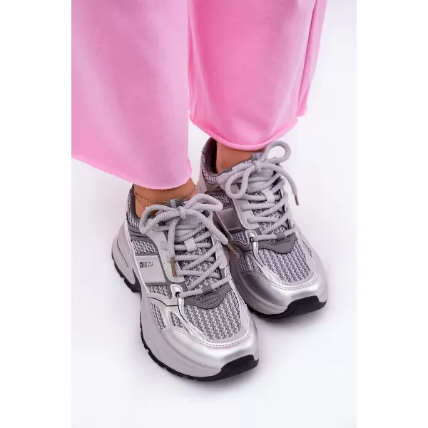  Ženske superge BIG STAR RR274A193 GREY Big Star Shoes 