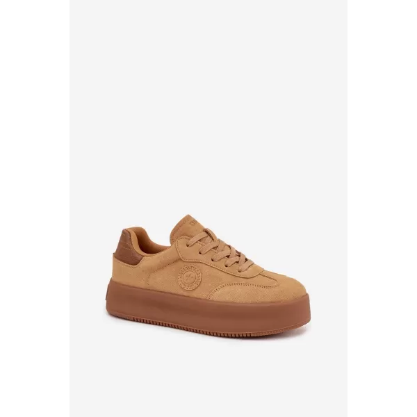  Ženske superge BIG STAR SS274762 BROWN/BEIGE Big Star Shoes 