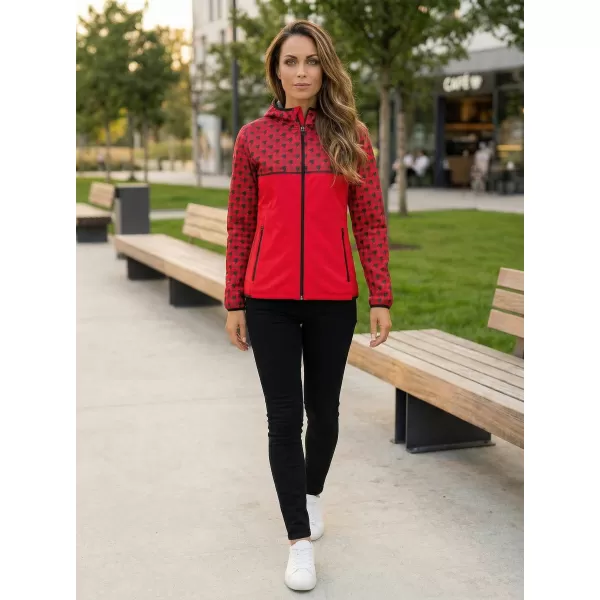  Ženska vrhunska softshell jakna ALTISPORT VOJ/ALW048JACK01 RDEČA 