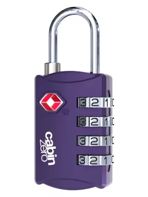 Zaklepanje CABINZERO TSA Travel Lock SOLATION SKY