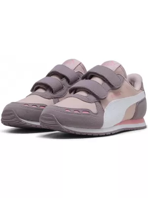Otroški čevlji PUMA CABANA RACER SL 20 V PS 383730-22 SLEZENASTA MEGLICA/BELA/SLIVOVA MARMELADA