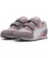 Otroški čevlji PUMA CABANA RACER SL 20 V PS 383730-22 SLEZENASTA MEGLICA/BELA/SLIVOVA MARMELADA