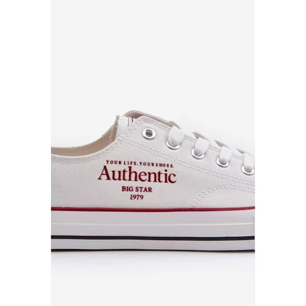  Moške superge BIG STAR NN174006 WHITE Big Star Shoes 