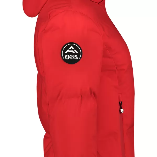  Ženska zimska jakna NORDBLANC SOAR NBWJL8069 RDEČA 
