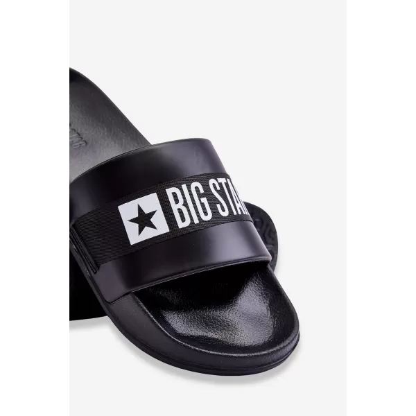  Moški natikači BIG STAR LL174458 BLACK Big Star Shoes 