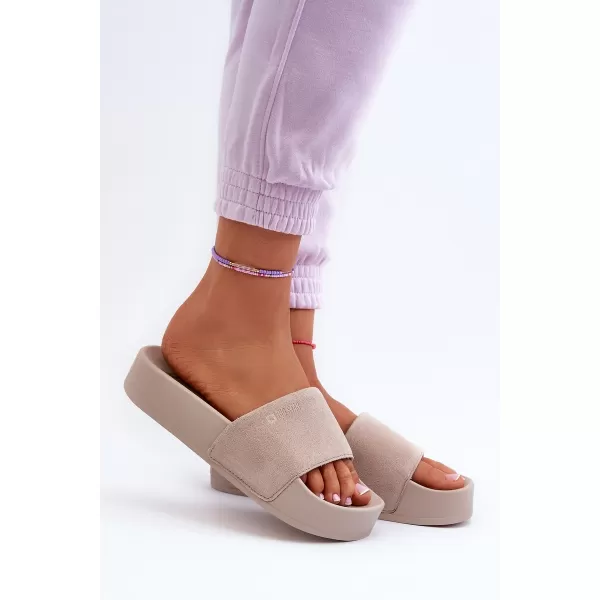  Ženski čevlji BIG STAR NN274A671 BEIGE Big Star Shoes 