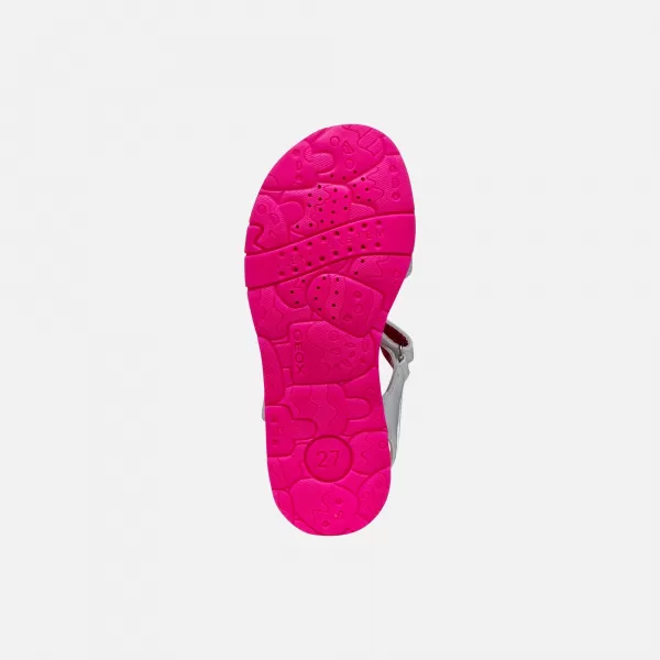  Dekliški sandali GEOX JOYFOOT J65P1C000HHC1441 BELA 