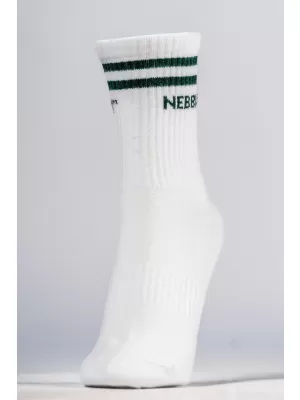 Klubske nogavice za športne copate CLUB DOR 132 WHITE Nebbia