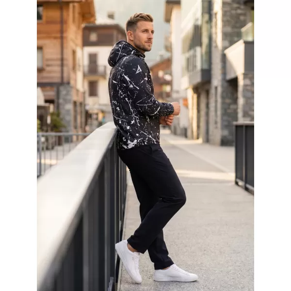  Moška vrhunska softshell jakna ALTISPORT VOJ/ALM034JACK01 ČRNA 