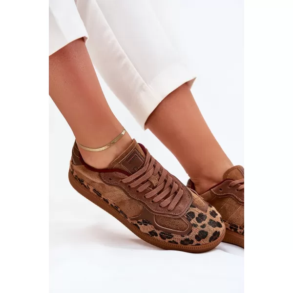  Ženske superge LOPEZ JUST DARE SS2D4017 BROWN/BEIGE Daniel Lopez Just Dare 