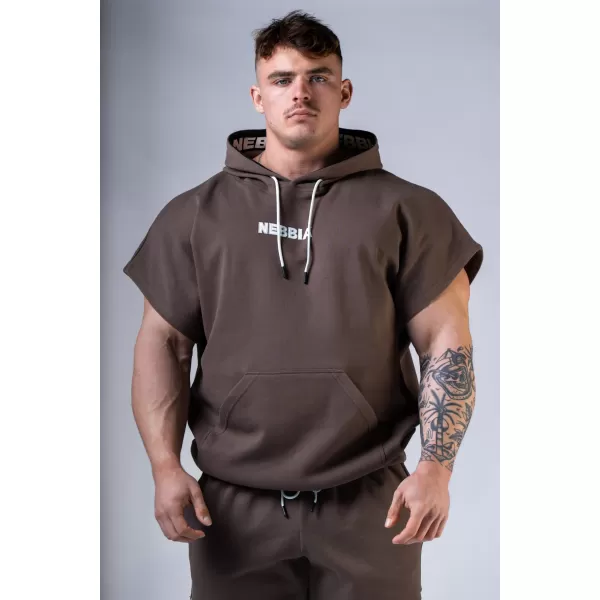  Majica iz cunj za trening HERO 297 RJAVA Nebbia 
