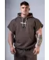 Majica iz cunj za trening HERO 297 RJAVA Nebbia