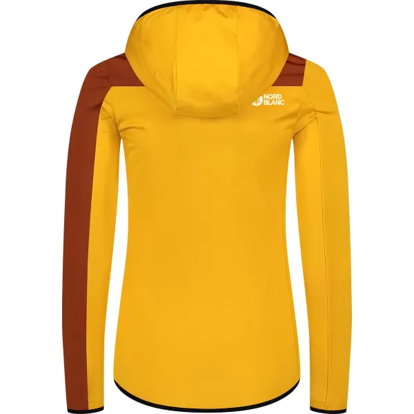  Ženski powerfleece pulover NORDBLANC RIVA NBWFL8292 JANTAR 