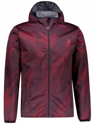 Moška vrhunska softshell jakna ALTISPORT VOJ/ALM072JACK01 VINO/RDEČA