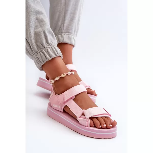 Ženski čevlji BIG STAR NN274A533 PINK Big Star Shoes 