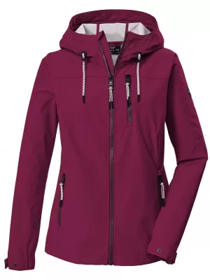Ženska jakna KILLTEC GS 111 44363-498 TEMNA MALINA