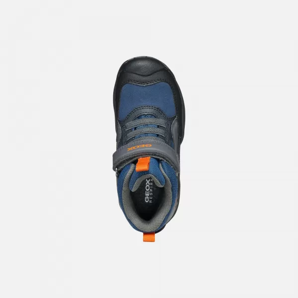  Fantovski gležnjarji GEOX NESAVAGE A J841WA011BCC0002 MODRA 